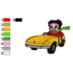 Betty Boop 19 Embroidery Design